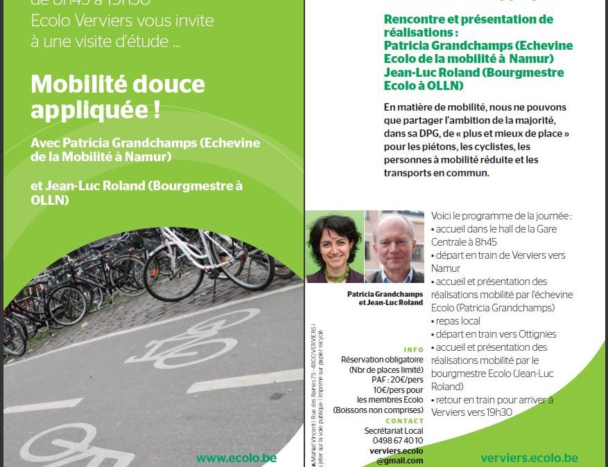 Mobilité et mieux vivre à Verviers – Version 2013